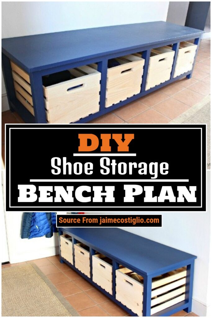 40 DIY Shoe Rack Plans to Organize Your Home DIYsCraftsy
