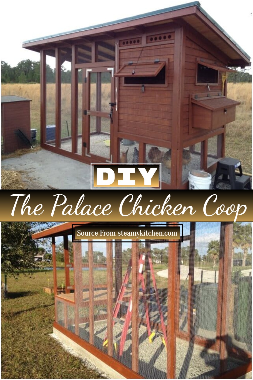 DIY The Palace Chicken Coop