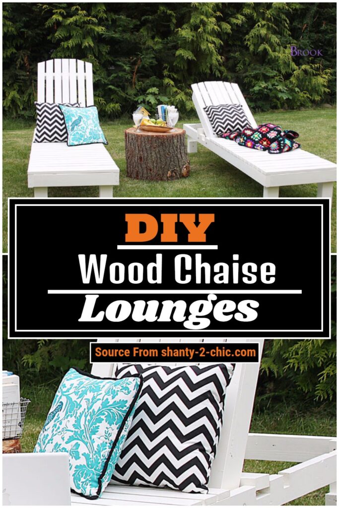 13 Free DIY Chaise Lounge Plans - DIYsCraftsy