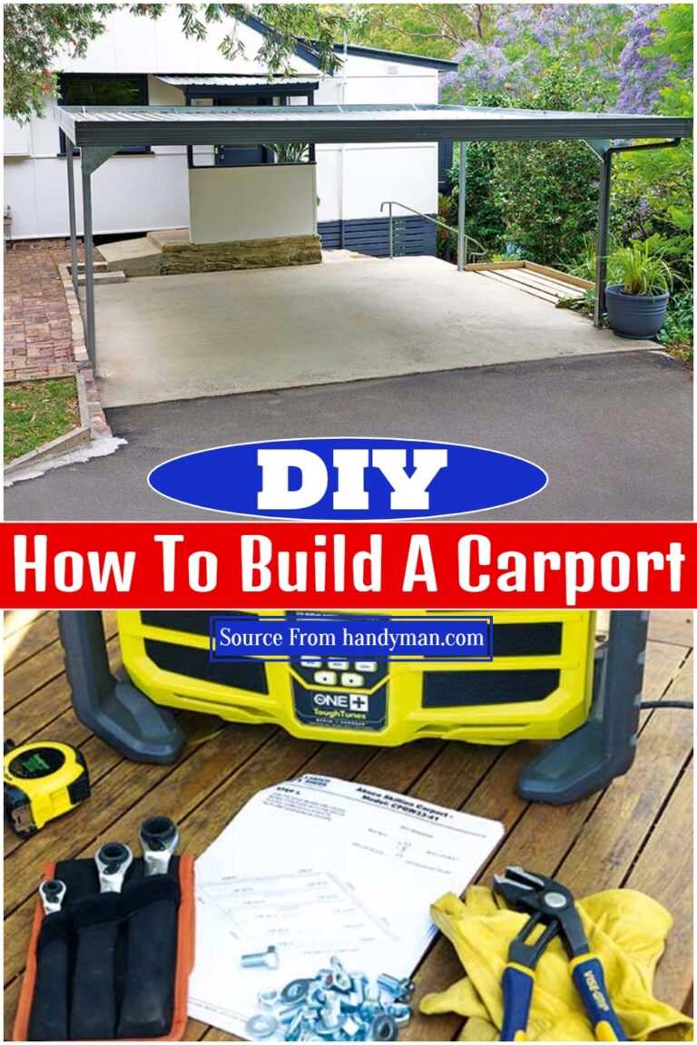 10 Free DIY Carport Plans And Ideas - DIYsCraftsy