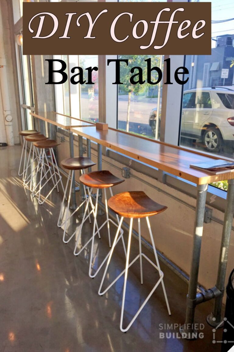 40 DIY Bar Table Ideas & Plans You Can Build Easily DIYsCraftsy