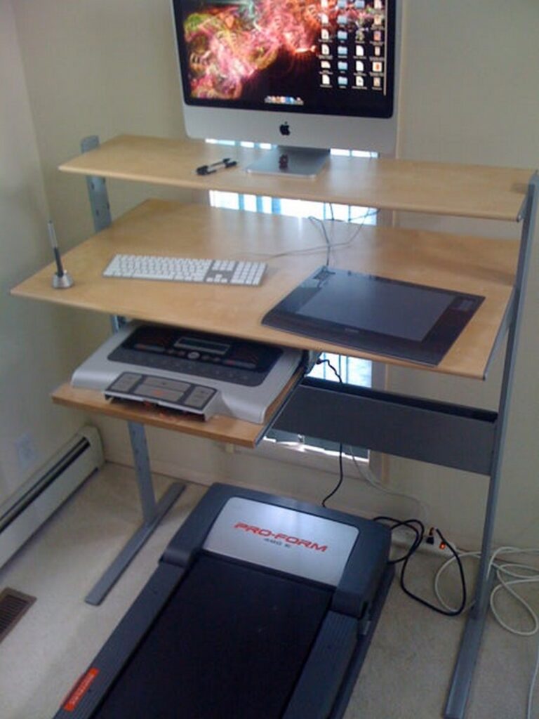 10 Budget Friendly DIY Treadmill Desks DIYsCraftsy