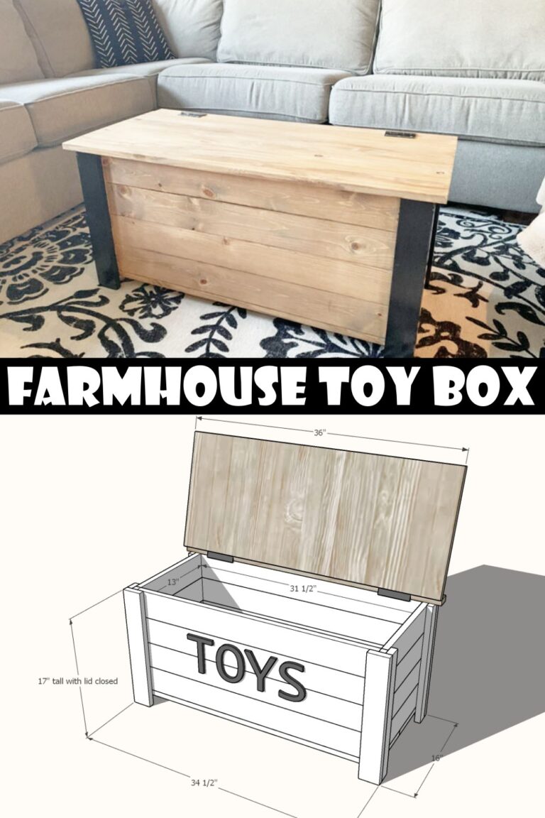 19 Create Free DIY Toy Box Ideas And Plans DIYsCraftsy