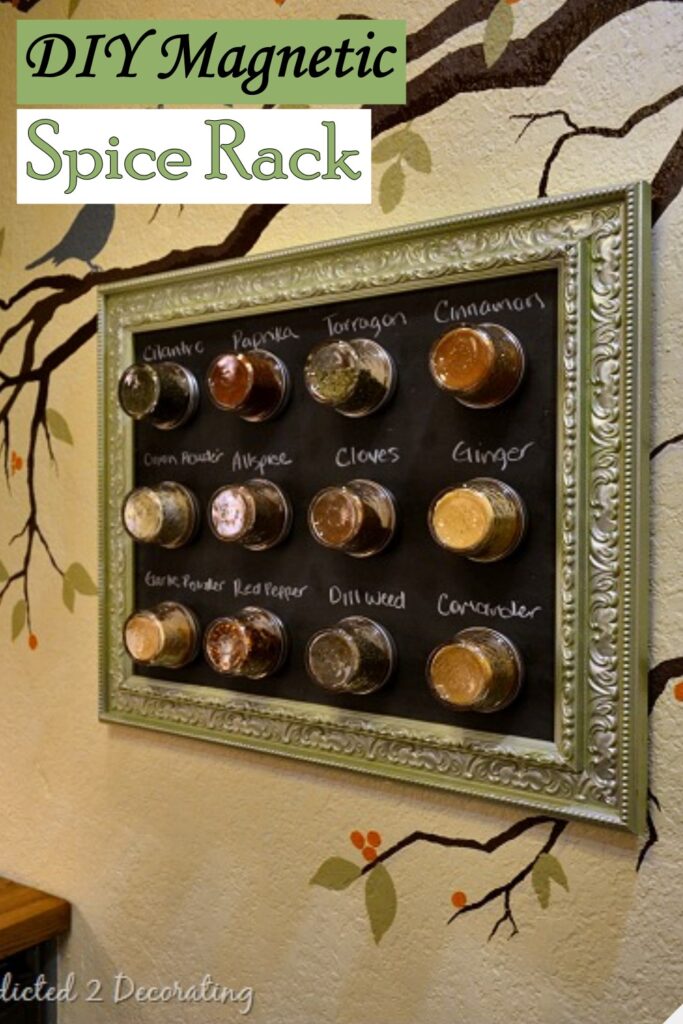 DIY Spice Rack Ideas For Organizing Your Favorite Spices - DIYsCraftsy