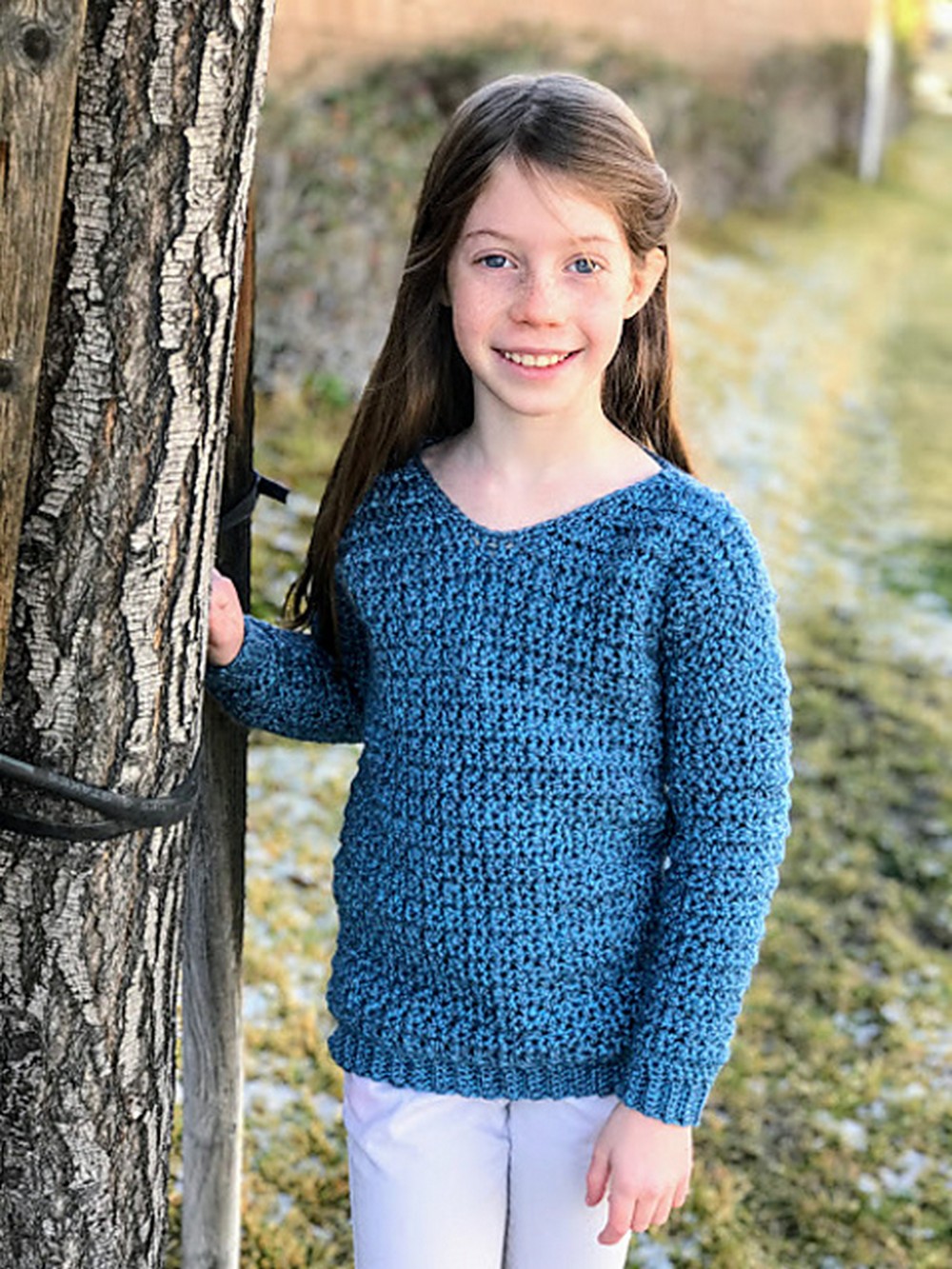 Heidi Free Crochet Sweater Pattern