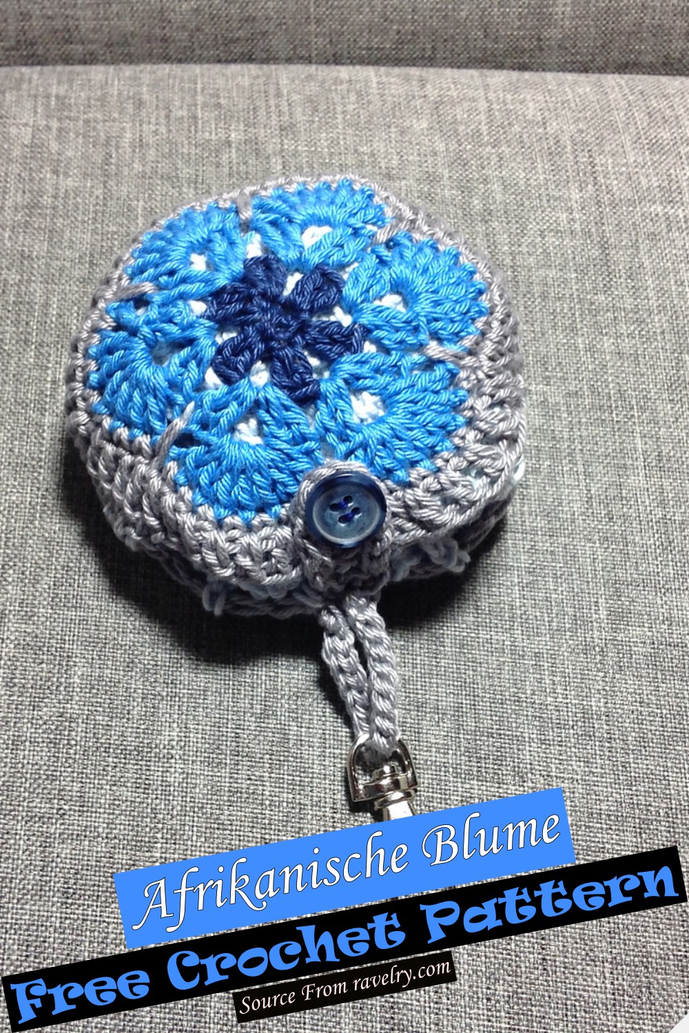Crochet Afrikanische Blume Pattern