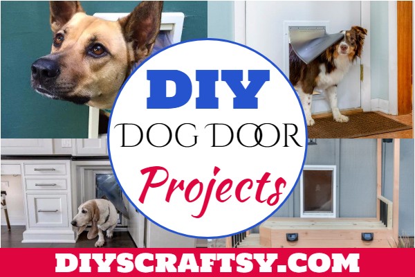 19 Easy Homemade Diy Dog Door Plans Diys Craftsy 19 Easy Homemade Diy Dog Door Plans, Diy Sliding Door Dog Door