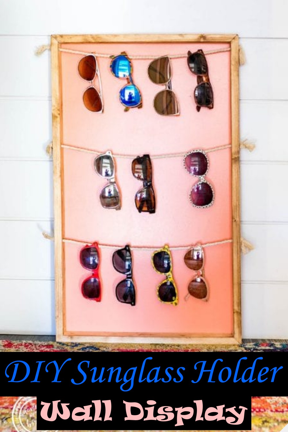 15 Creative DIY Sunglasses Holder Ideas DIYsCraftsy