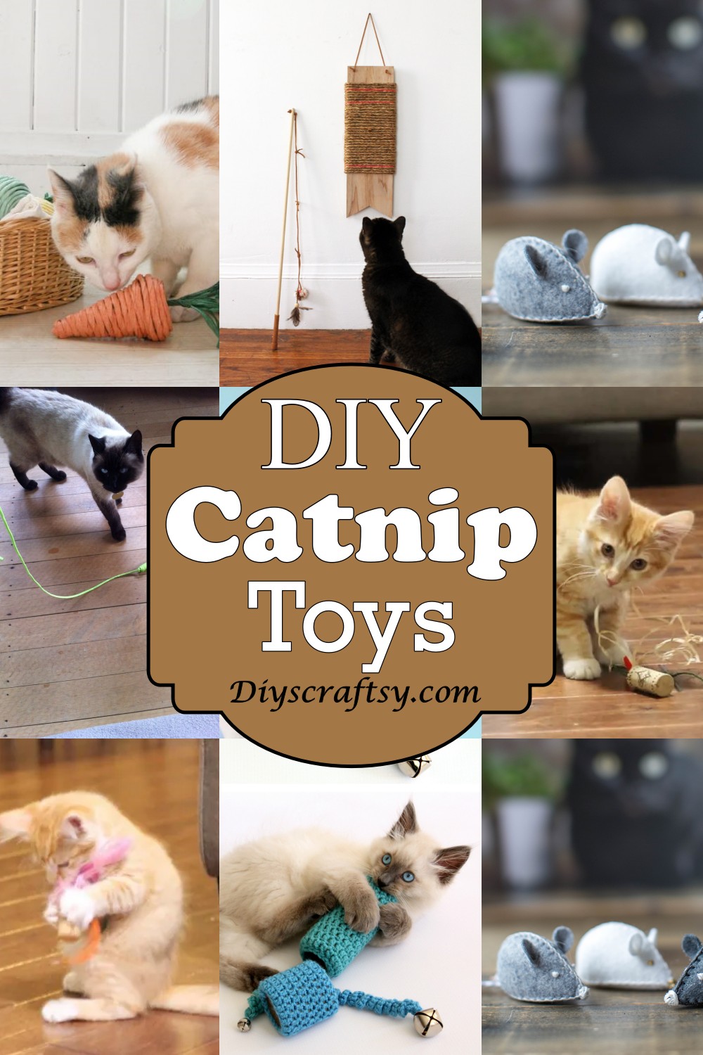 10 DIY Catnip Toys You Can Make Today DIYS Craftsy