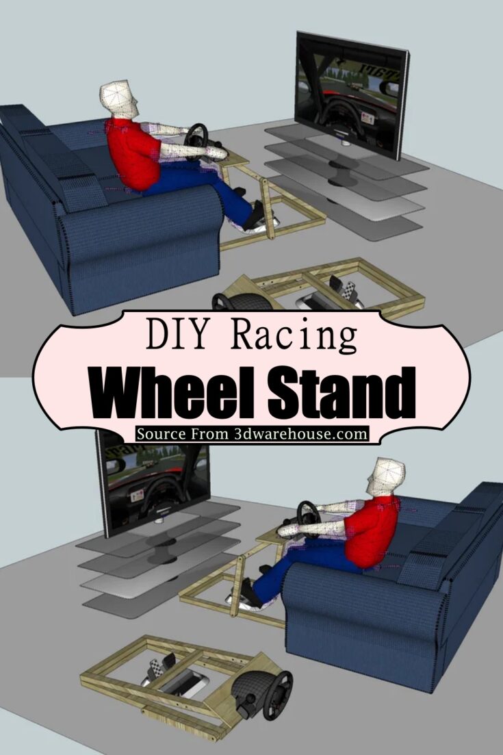 21 DIY Racing Wheel Stand Projects For Games DIYsCraftsy
