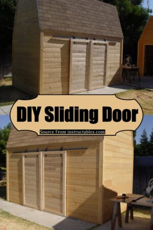 23 DIY Sliding Door Ideas - How To Make sliding Door - DIYsCraftsy