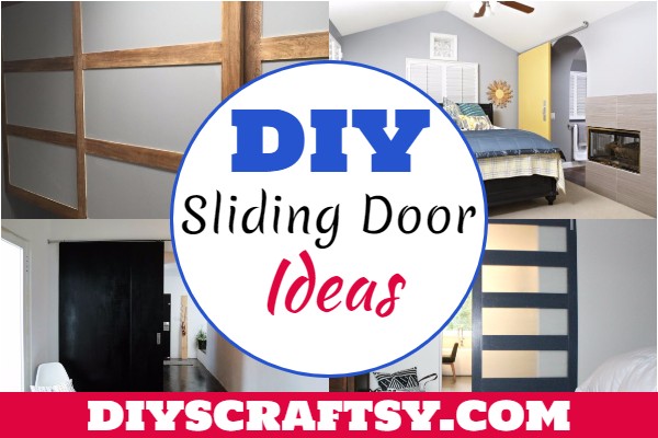 23 DIY Sliding Door Ideas - How To Make sliding Door - DIYsCraftsy