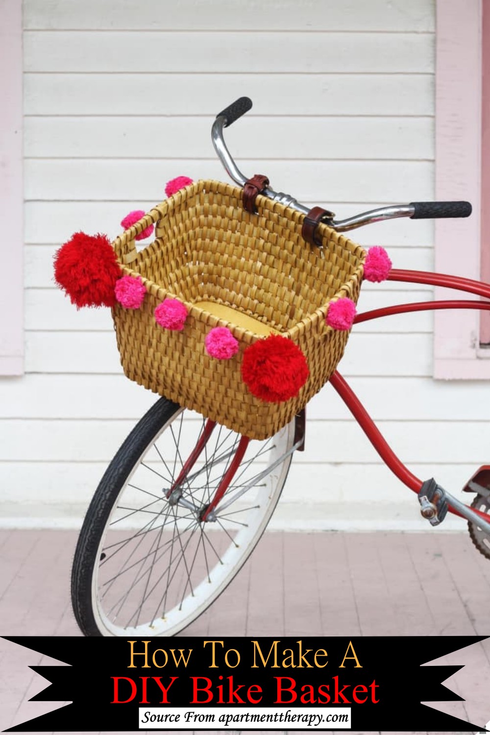 How To Make A DIY Bike Basket