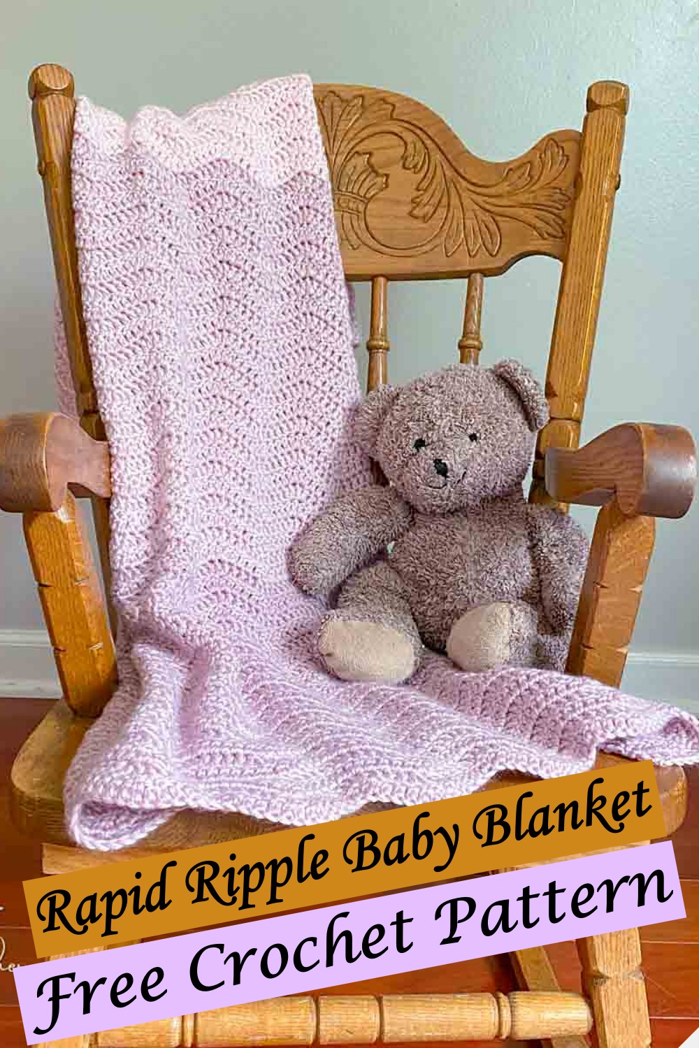 Rapid Ripple Baby Blanket