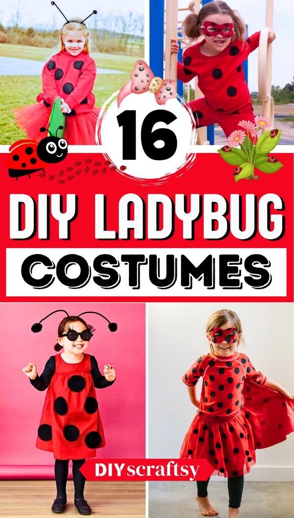 16 Simple DIY Ladybug Costume Ideas