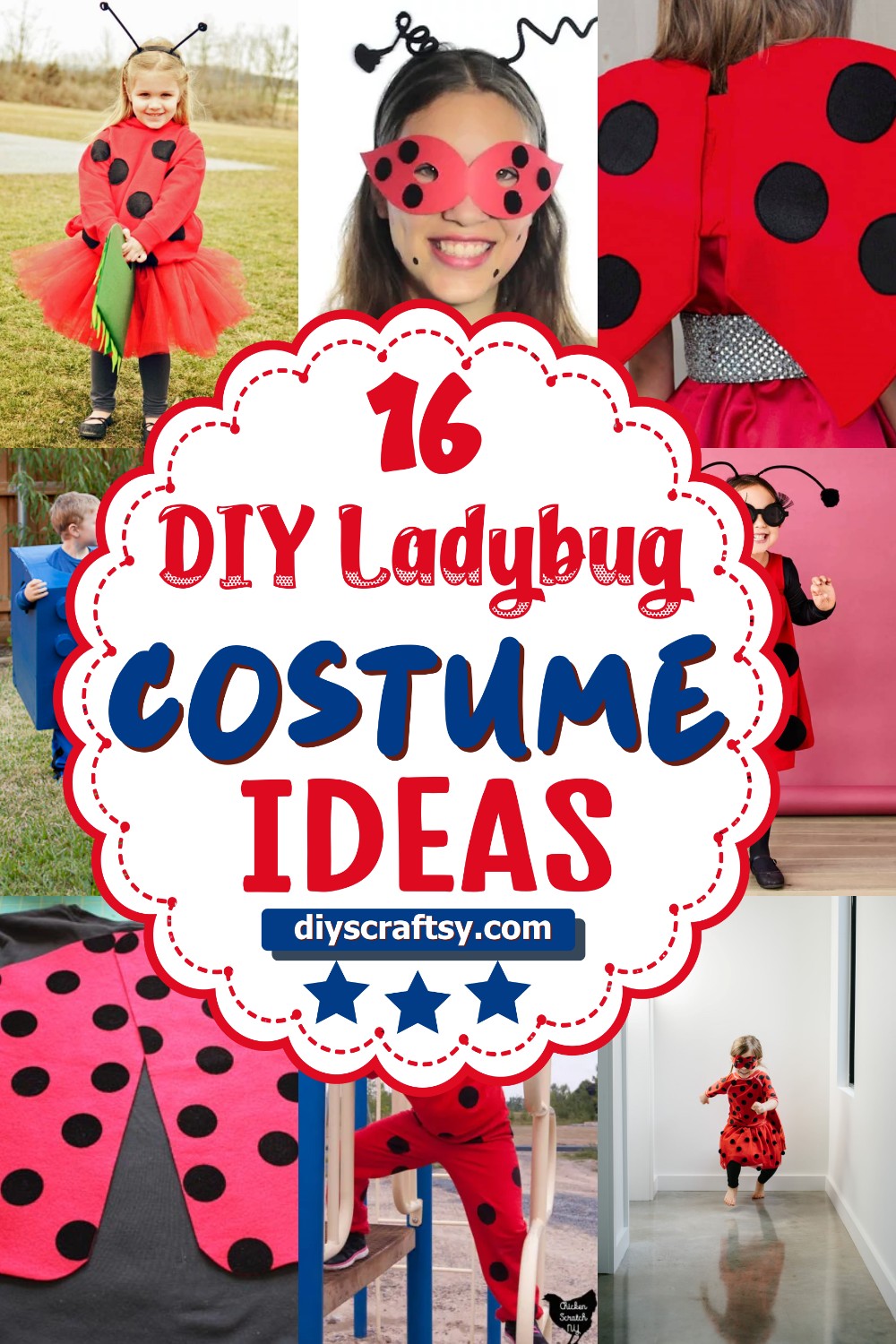 16 Simple DIY Ladybug Costume Ideas DIYsCraftsy