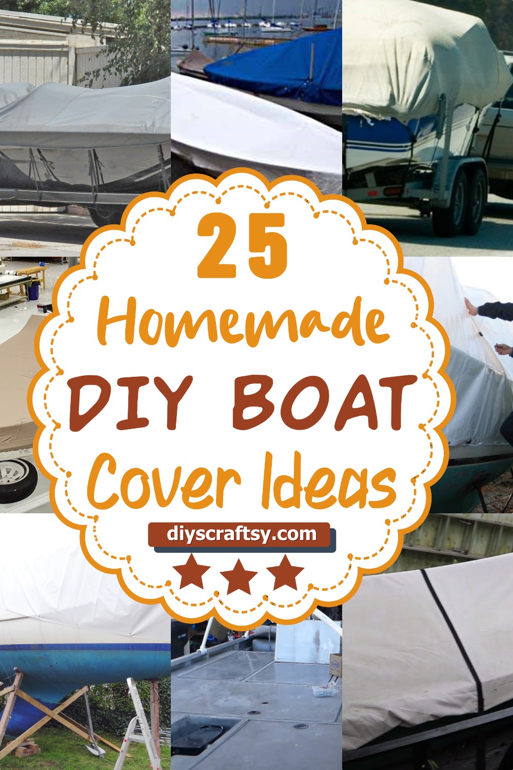 25 Homemade DIY Boat Cover Ideas You Can Make Easily DIYsCraftsy