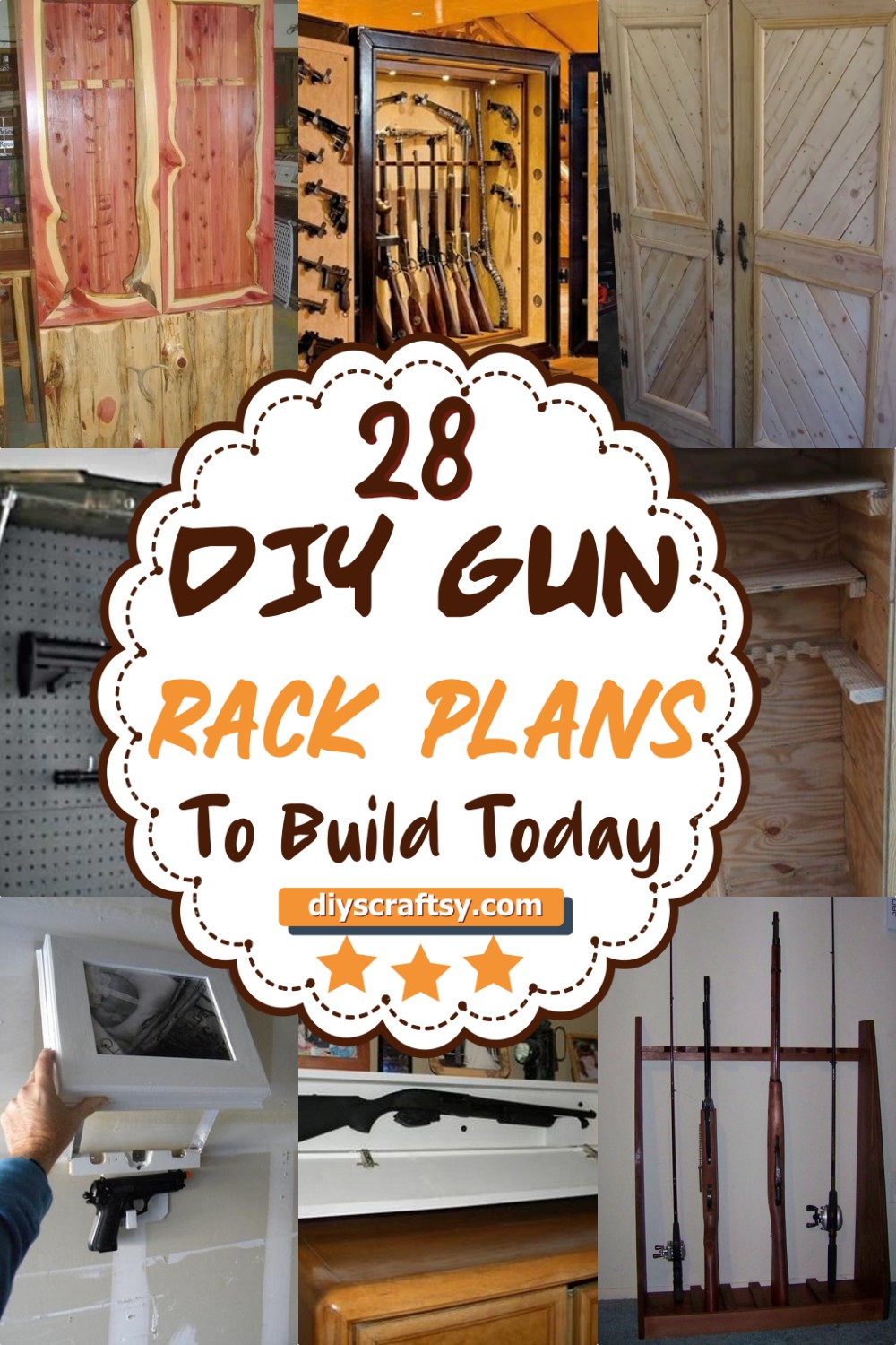 28 DIY Gun Rack Plans To Build Today