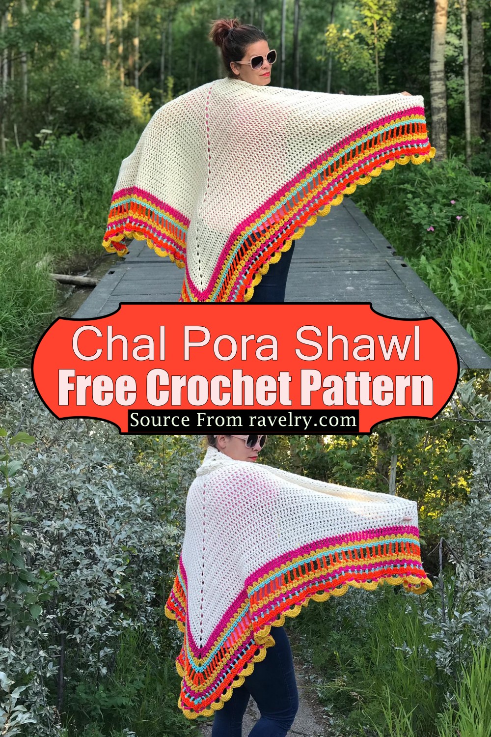Chal Pora Shawl Pattern