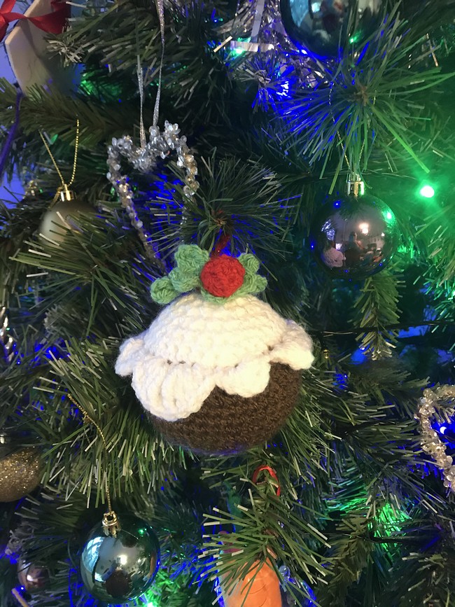 Christmas Pudding Bauble