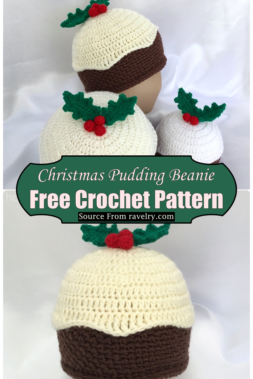 Christmas Pudding Beanie