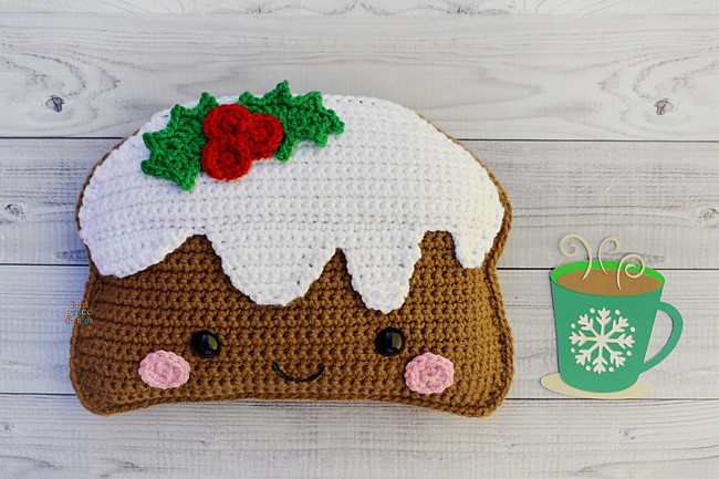 Christmas Pudding Kawaii Cuddler