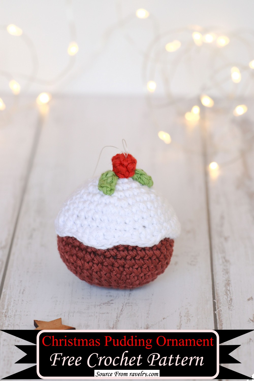Christmas Pudding Ornament