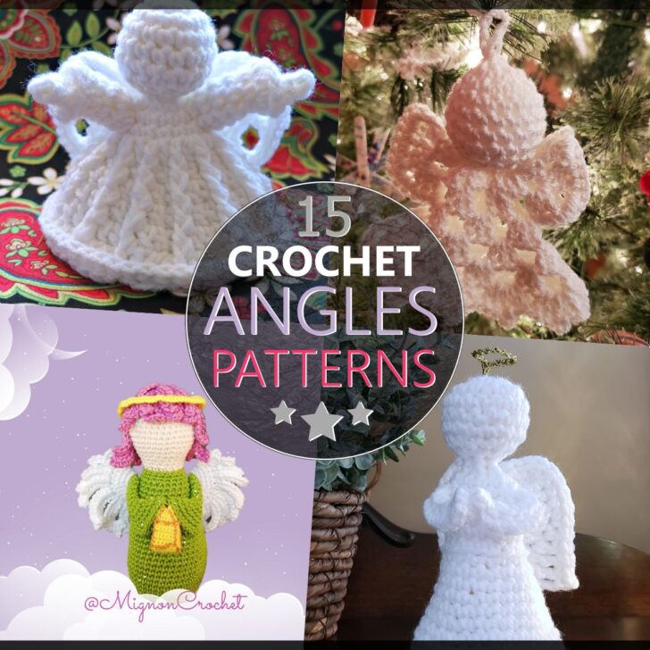 15 Creative Free Crochet Angel Patterns - DIYsCraftsy