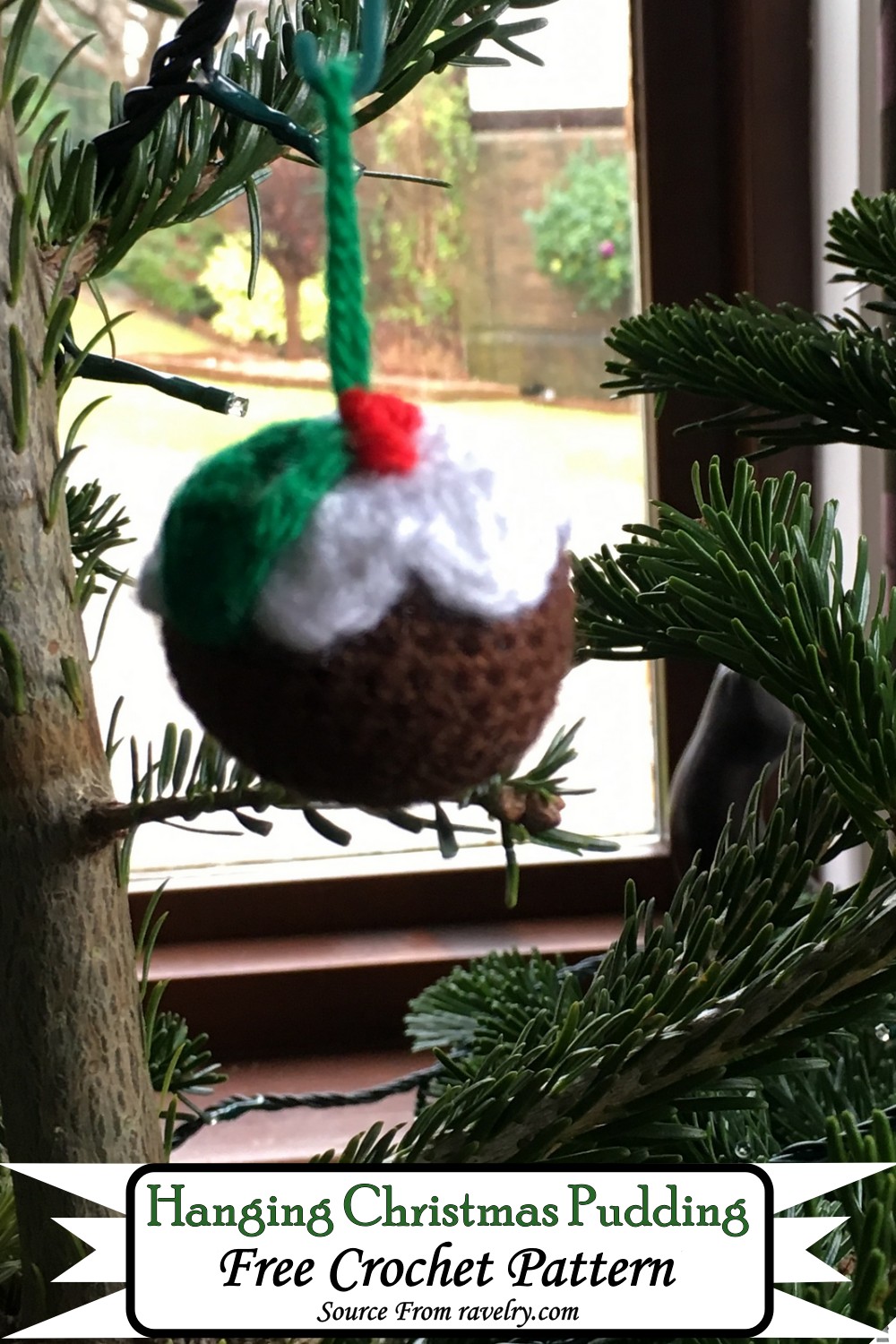 Hanging Christmas Pudding