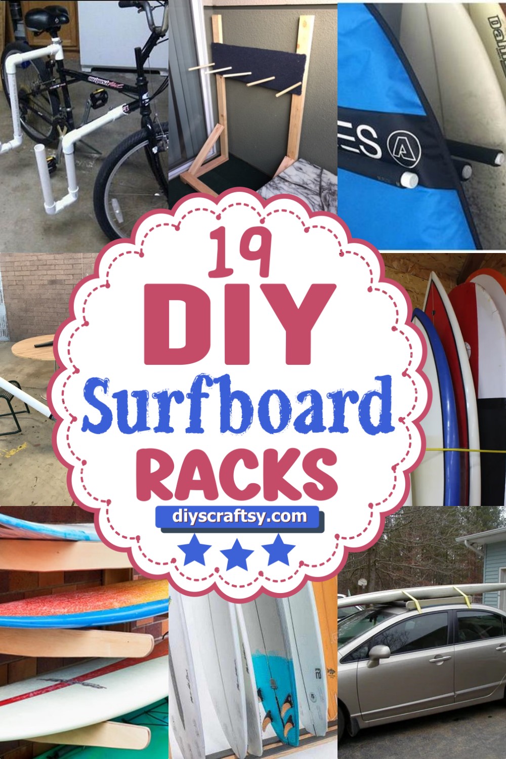 19 DIY Surfboard Racks