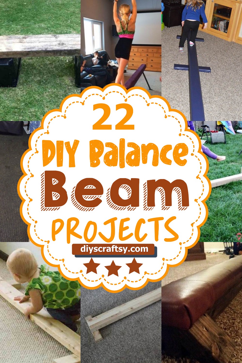 22 DIY Balance Beam Projects