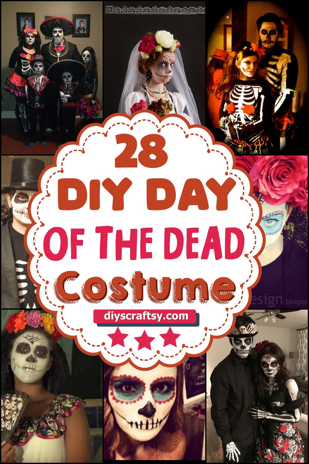 Diy Day Of The Dead Costumes