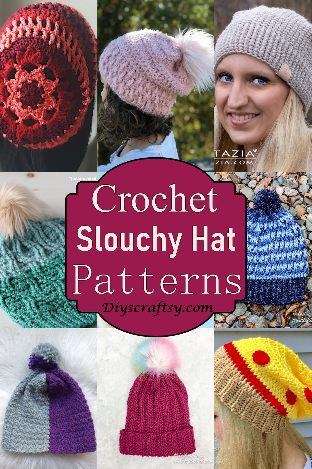 Crochet Slouchy Hat Patterns 1