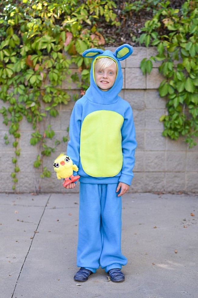 DIY Ducky And Bunny Costume