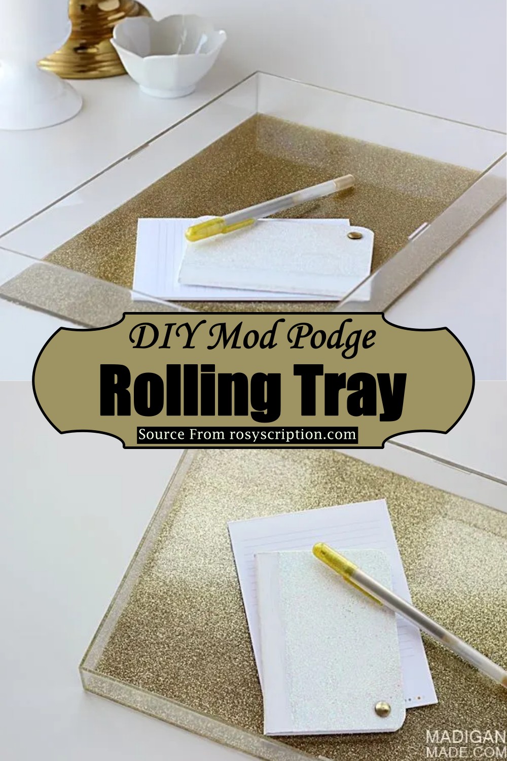 22 DIY Rolling Tray Ideas DIYsCraftsy