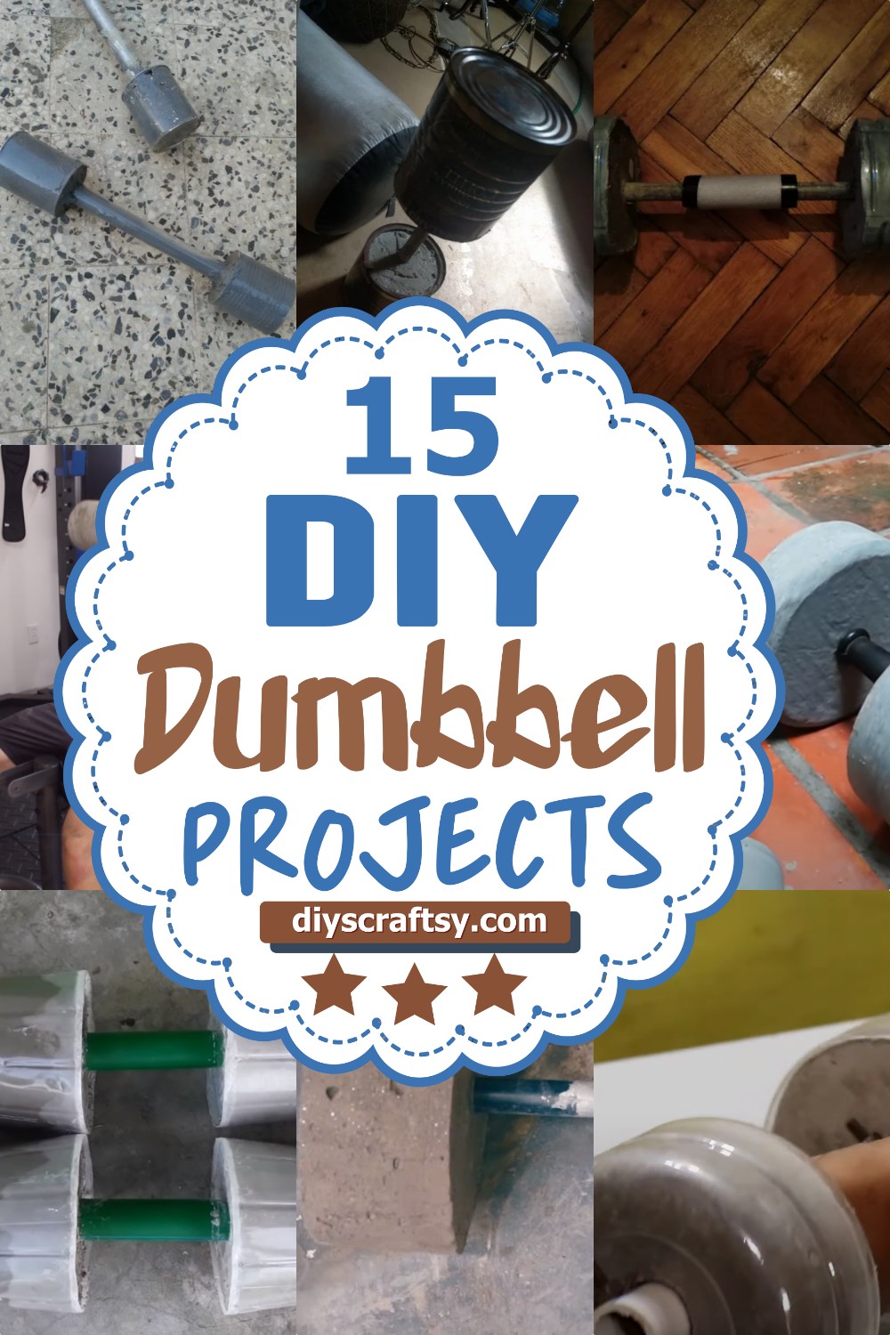 15 DIY Dumbbell Projects To Keep Your Weights Organized