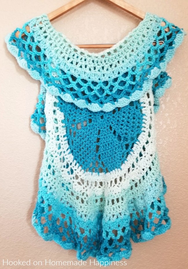 Crochet Circle Vest Pattern
