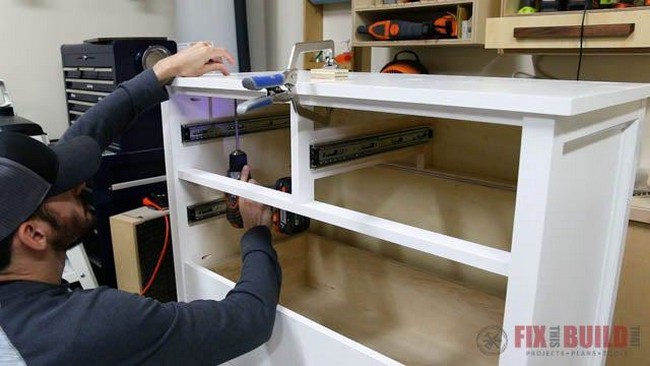 DIY 6 Drawer Dresser