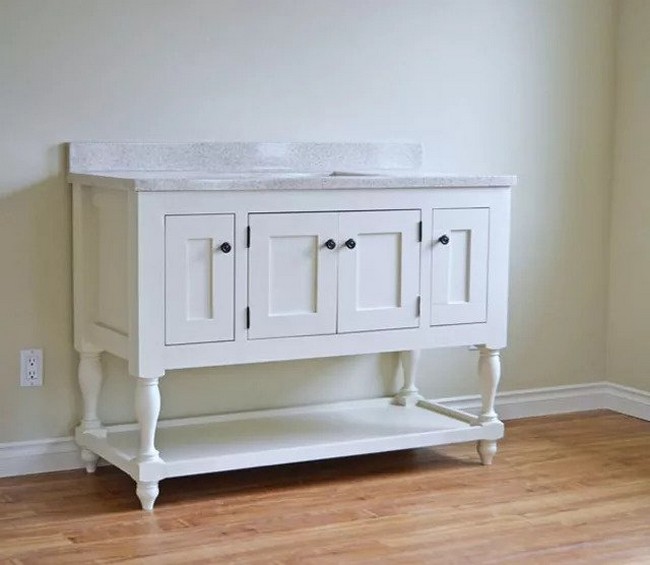 DIY Bathroom Cabinet