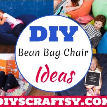 DIY Bean Bag Chair Ideas