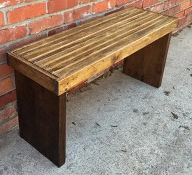 DIY Beginner Wooden Bench