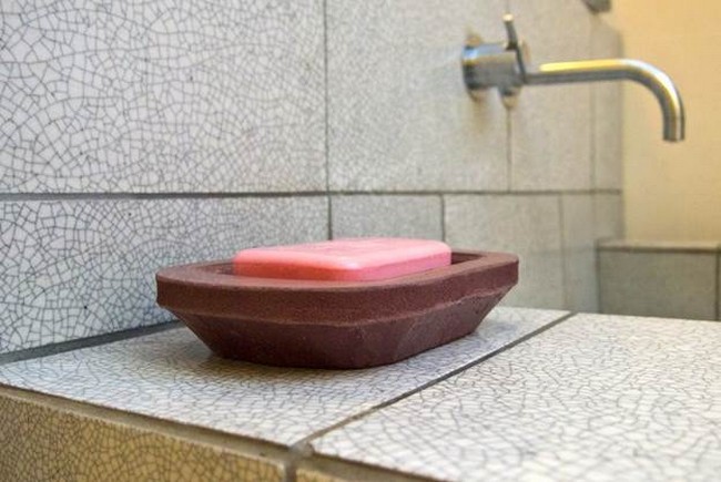DIY Cement Soap Dish