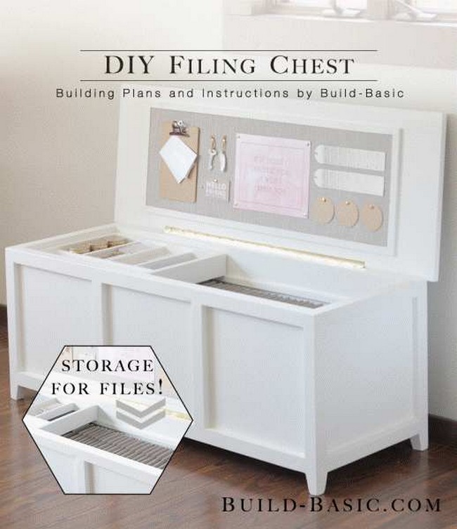DIY Filing Chest