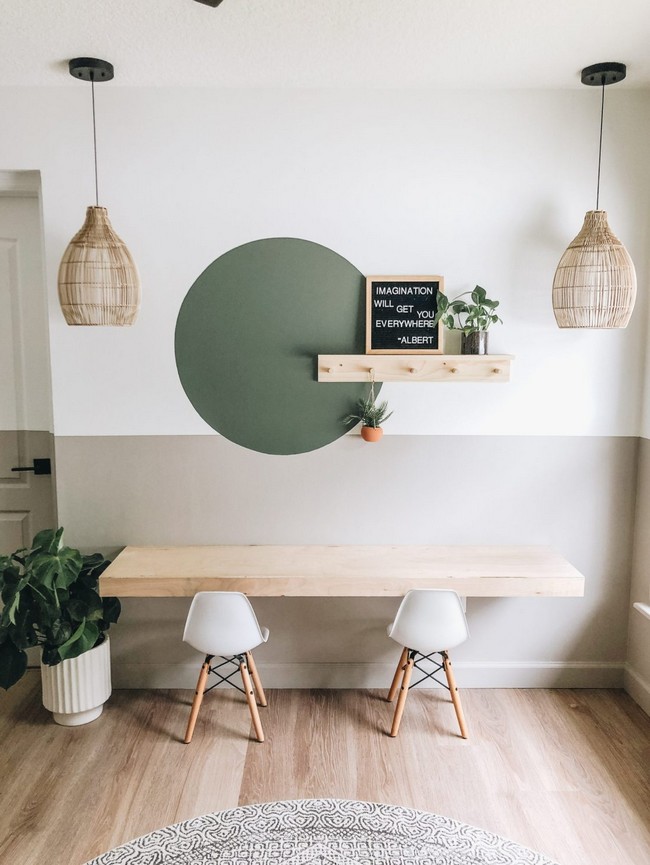 DIY Floating Desk 1