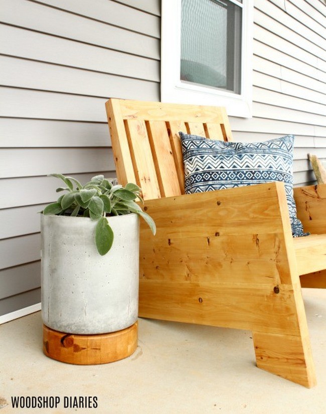 DIY Modern Outdoor Chair 1