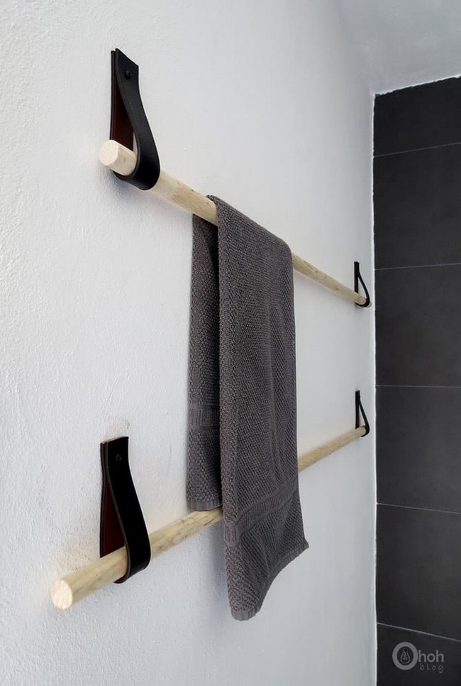 DIY Towel holder