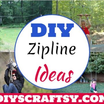 DIY Zipline Ideas 1