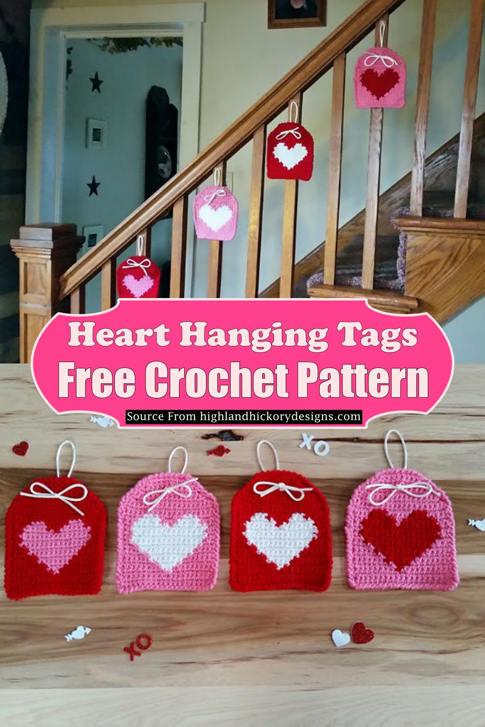 Heart Hanging Tags