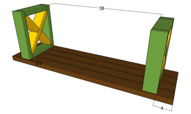 Homemade Easy-to-build Bench