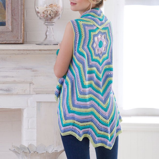 Rippling Vest Pattern